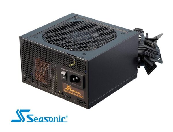 FUENTE DE PODER SEASONIC 850W ATX, BRONZE 80 PLUS B12, NO MODULAR, COLOR NEGRO (A851BCAFH) - Imagen 3