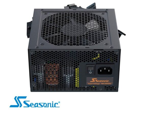 FUENTE DE PODER SEASONIC 850W ATX, BRONZE 80 PLUS B12, NO MODULAR, COLOR NEGRO (A851BCAFH) - Imagen 2