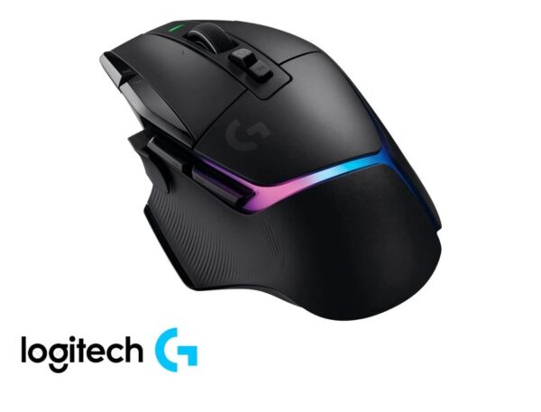 MOUSE LOGITECH G502 X PLUS GAMING, SENSOR HASTA 25.600 DPI, ILUMINACION RGB, CON 13 BOTONES PROGRAMABLES, COLOR BLACK - Imagen 4