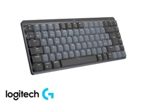 TECLADO LOGITECH INALAMBRICO MX MECHANICAL MINI Y SENSORES DE LUZ AMBIENTAL