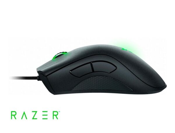 MOUSE RAZER DEATHADDER ESSENTIAL, GAMING, SENSOR HASTA 6,400 DPI, CON 5 BOTONES PROGRAMABLES, COEXION USB, NEGRO - Imagen 3