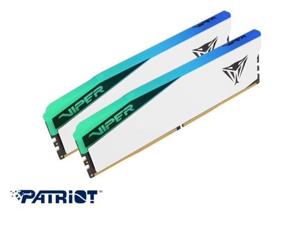 MEMORIA RAM PATRIOT DDR5 64GB (2X32GB), FRECUENCIA 6200 MHZ, VIPER VENOM, BLANCO, CON ILUMINACION LED RGB, CL 42 - Imagen 4