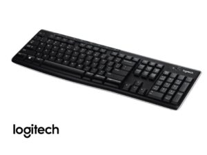 TECLADO LOGITECH INALAMBRICO K270 PARA COMPUTADORAS CON LETRAS CLARAS