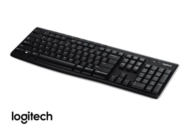 TECLADO LOGITECH INALAMBRICO K270 PARA COMPUTADORAS CON LETRAS CLARAS - Imagen 3