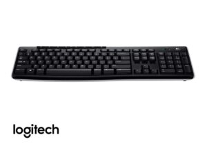 TECLADO LOGITECH INALAMBRICO K270 PARA COMPUTADORAS CON LETRAS CLARAS