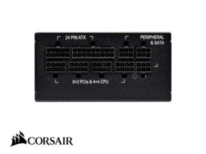 FUENTE DE PODER CORSAIR 750W ATX, PLATINUM 80 PLUS, SF750, SFX, MINI MODULAR, COLOR NEGRO (CP-9020186-WW)