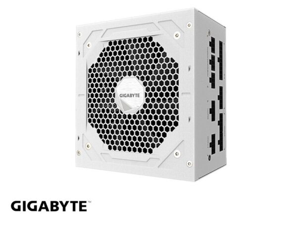 FUENTE DE PODER GIGABYTE 850W ATX,COLOR BLANCO GOLD 80 PLUS, MODULAR, (GP-UD850GM PG5W) - Imagen 3