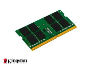 MEMORIA SODIMM KINGSTON DDR4 32GB FRECUENCIA 3200 MHZ, KVR32, PARA LAPTOP, COLOR VERDE