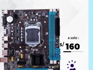 PLACA MADRE COOLMARK H61 4TA GEN LGA1150