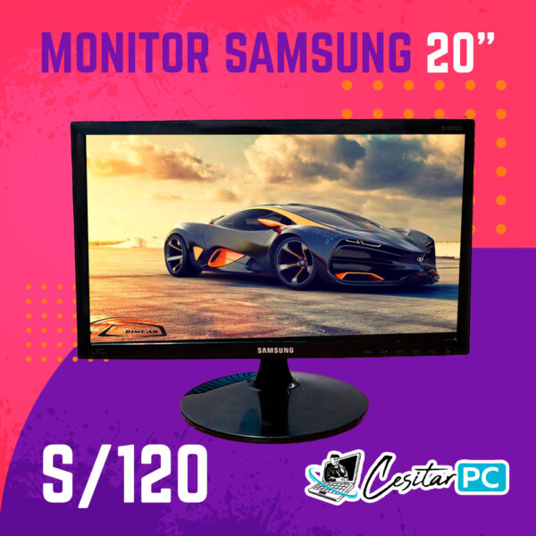 Monitor Samsung 20" S/120