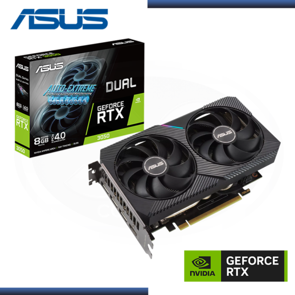 ASUS GEFORCE RTX 3050 8GB GDDR6 128BITS DUAL