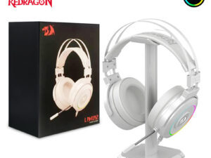 AUDIFONO REDRAGON LAMIA H320W RGB WHITE CON MICROFONO 7.1 VIRTUAL USB INCLUYE SOPORTE