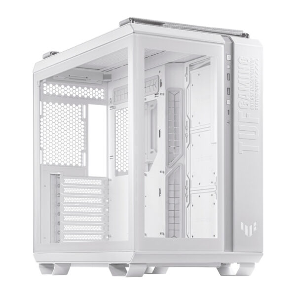 Case ASUS TUF Gaming GT502, Mid-Tower, ATX, Blanco.