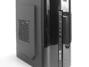 Case Teros TE1026, Micro Tower, 600W, USB 2.0/ USB 3.0, Audio HD