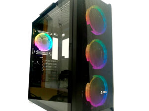 Case Gamer Teros TE1162N, Mid Tower, Negro, USB 3.0, USB 2.0, Audio.