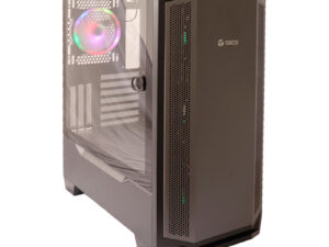 Case Gamer Teros TE-1165N, Mid Tower, NEGRO, USB 3.0 / 2.0, Audio.