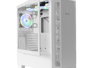 Case Gamer Teros TE-1165W, Mid Tower, BLANCO , USB 3.0 / 2.0, Audio