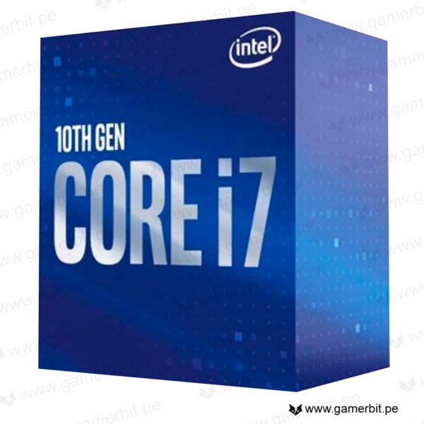 Procesador Intel® Core™ i7-10700 caché de 16 M, hasta 4,80 GHz