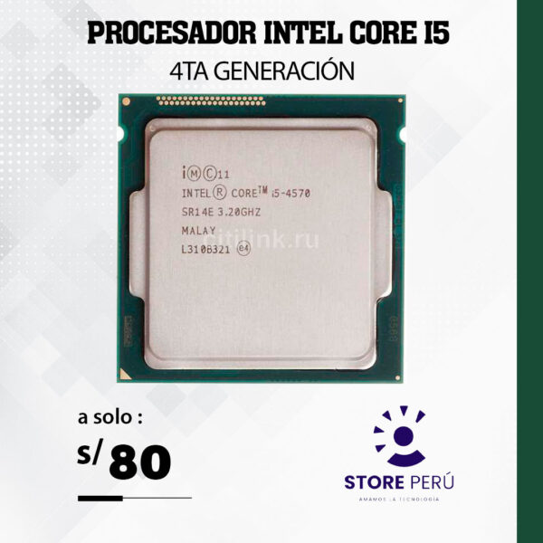 PROCESADOR I5 - 4TA GEN (S/80)