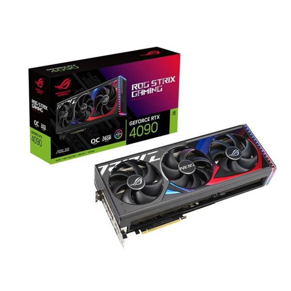 VGA ASUS GEFORCE NVIDIA ROG STRIX RTX 4090 OC EDITION 24GB GDDR6X