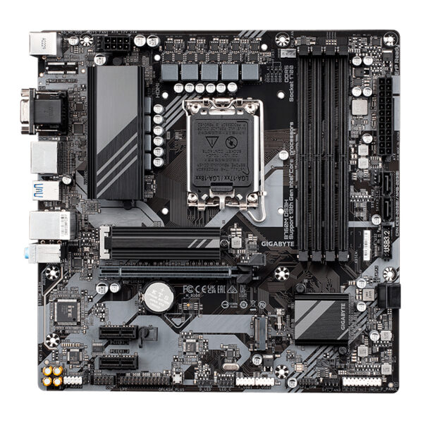 Motherboard Gigabyte B760M DS3H (rev. 1.0) Chipset Intel B760, LGA1700, Micro ATX