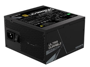 Fuente de alimentación Gigabyte UD1000GM PG5, 1000W, 80 PLUS Gold Certified, Formato ATX.