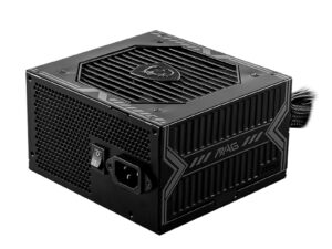 Fuente de alimentación MSI MAG A650BN, 650W, 80 PLUS Bronze Certified, Formato ATX.