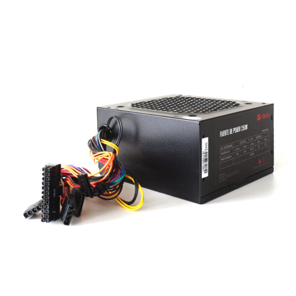 Fuente de alimentación Teros TE7025N, Formato ATX, 250W, 115v / 230V