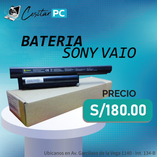 BATERIA PARA LAPTOP COMPATIBLE SONY VAIO SVE14A25CLW