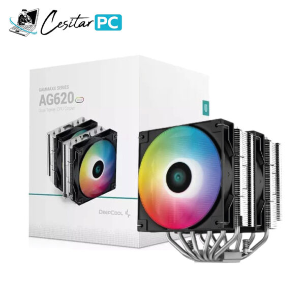 COOLER DE PROCESADOR DEEPCOOL AG620, ARGB