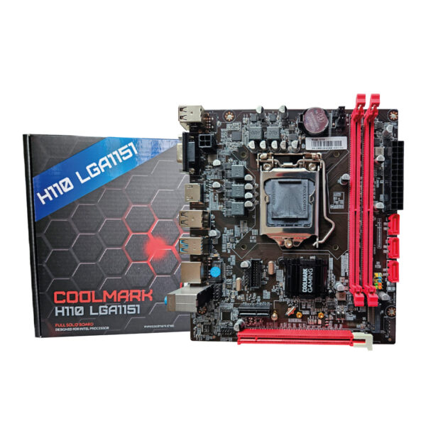 PLACA MADRE H110M COOLMARK LGA 1151/USB 3.0/M.2 NVME-SATA