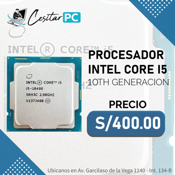 PROCESADOR INTEL CORE I5 10TH GEN