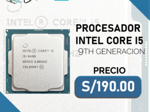 PROCESADOR INTEL CORE I5 9TH GEN