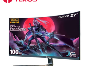 MONITOR 27 VA TEROS TE-2730S CURVO 100HZ 1080P VGA HDMI 5MS