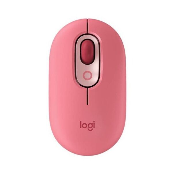 Mouse Logitech Pop Bluetooth Rosado Coral PC Laptop