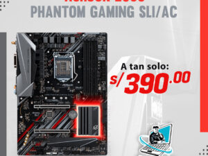 (AGOTADO) ASROCK z390 phantom gaming sli/ac