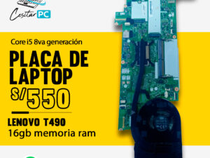 PLACA LAPTOP CORE I5 8VA GENERACIÓN