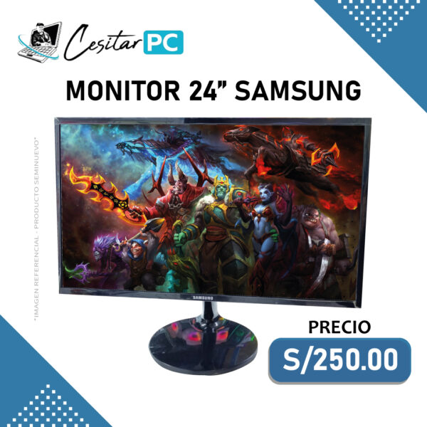 MONITOR SAMSUNG 24" FHD 1080P