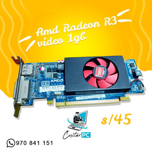 AMD RADEON R3 VIDEO 1GB