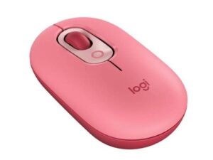 Mouse Logitech Pop Bluetooth Rosado Coral PC Laptop