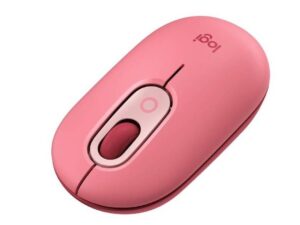 Mouse Logitech Pop Bluetooth Rosado Coral PC Laptop