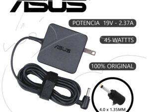 Cargador Laptop ASUS 19V 2.37A 45w (4.0*1.35) Punta Delgada