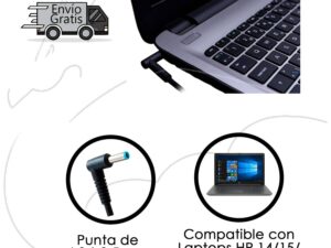 Cargador Laptop HP ( Punta Azul ) 19.5v - 2.31A - 45W