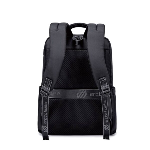 Mochila Hombre Arctic Hunter 0478 Viaje Laptop Negro. - Imagen 2