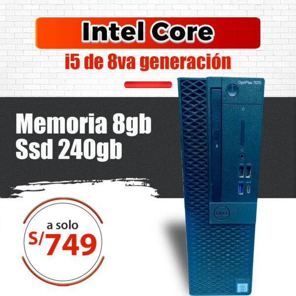 INTEL CORE I5 8VA GENERACIÓN