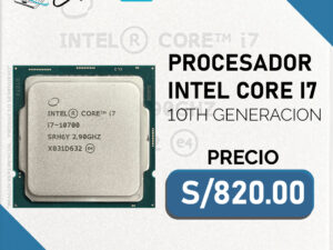 PROCESADOR INTEL CORE I7 10TH GENERACION