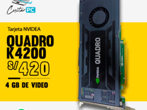 TARJETA DE VIDEO NVIDEA QUADRO K4200