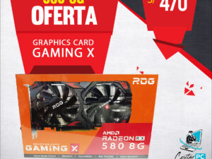 TARJETA DE VIDEO AMD RADEON 8GB