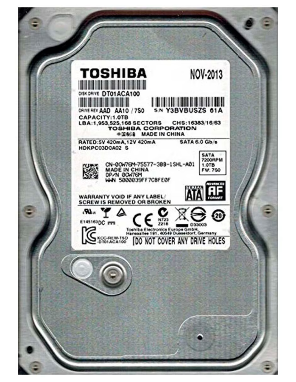 DISCO DURO 1TB 64MB CACHE - 3.5" - PC - WESTERN DIGITAL - SEAGATE - TOSHIBA  Y OTROS - Imagen 2