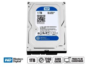 DISCO DURO WESTERN DIGITAL 1TB - 7200 RPM - 3.5